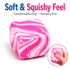 Jouet compressible en silicone Maltose, cube d'eau à poudre dorée, à rebond lent, anti-stress, cadeau - Product Image 3