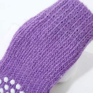 4 Pares de Calcetines Antideslizantes para Perros Pequeños, Calcetines Antideslizantes para Teddy, Chihuahua, Calcetines Lindos para Cachorros, Gatos, Protección para Patas de Mascotas - Product Image 6