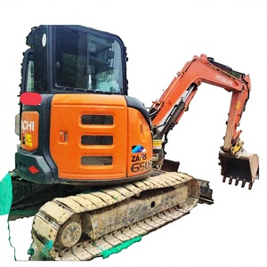 รถขุด HITACHI ZX 65 55 มินิเอ็กซ์คาเวเตอร์ ปี 2020 น้ำหนัก 6.5 ตัน ของแท้จากญี่ปุ่น ได้รับการรับรองมาตรฐาน CE เครื่องยนต์ เกียร์ ปั๊มไฮดรอลิก Kawasaki - Product Image 1