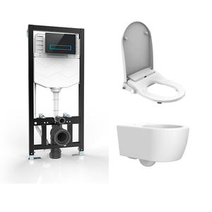 Vente en gros <span class=keywords><strong>de</strong></span> réservoir d'eau dissimulé pour toilettes modernes à double chasse - Product Image 2