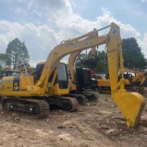 Excavatrice sur chenilles Komatsu PC130 d'occasion du Japon, 13 tonnes, compacte, moyenne, durable, à faible consommation de carburant, machinerie de terrassement japonaise - Product Image 3