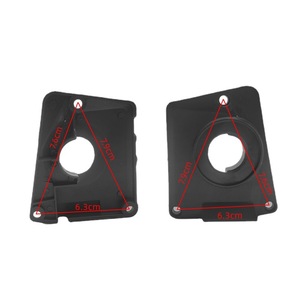 Plaque de couvercle de pompe à huile pour tronçonneuse 52cc, pièce de moteur à essence, en plastique noir, type standard - Product Image 1