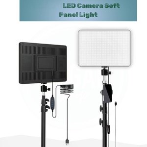 Panneau lumineux LED professionnel tricolore pour studio, éclairage doux pour le streaming en direct, les vidéos TikTok et la photographie - Product Image 2