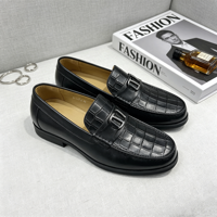 Mocassins Penny Classiques Britanniques pour Hommes en Cuir Véritable – Chaussures Décontractées et Habillées Style Luxe Designer 2026