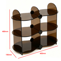 Support de rangement multicouche en acrylique à forte adhérence, matériau épais, personnalisation possible, vente en gros directe usine