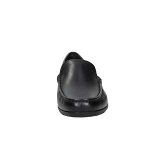 Mocassins pour homme Geox U55Q3A 00047 en cuir noir, talon de 1,5 cm, tailles 40 41 42 43 44 45 - Product Image 2