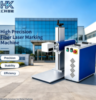 Machine de marquage et de gravure au laser à fibre haute vitesse 20W/30W/50W, marqueur laser Raycus Max JPT IPG pour métal et plastique ABS