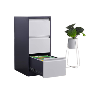 Lạc dương jieken thương mại hiện đại kim loại giá rẻ lưu trữ treo A4 FC tập tin tài liệu văn phòng thép 3-ngăn kéo tủ hồ sơ cho nhà - Product Image 1