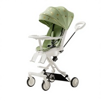 Poussettes pliantes multifonctionnelles 3-en-1 pour bébés et enfants, très vendues en gros, avec siège auto à un clic, ceinture de sécurité 3 points et absorption des chocs