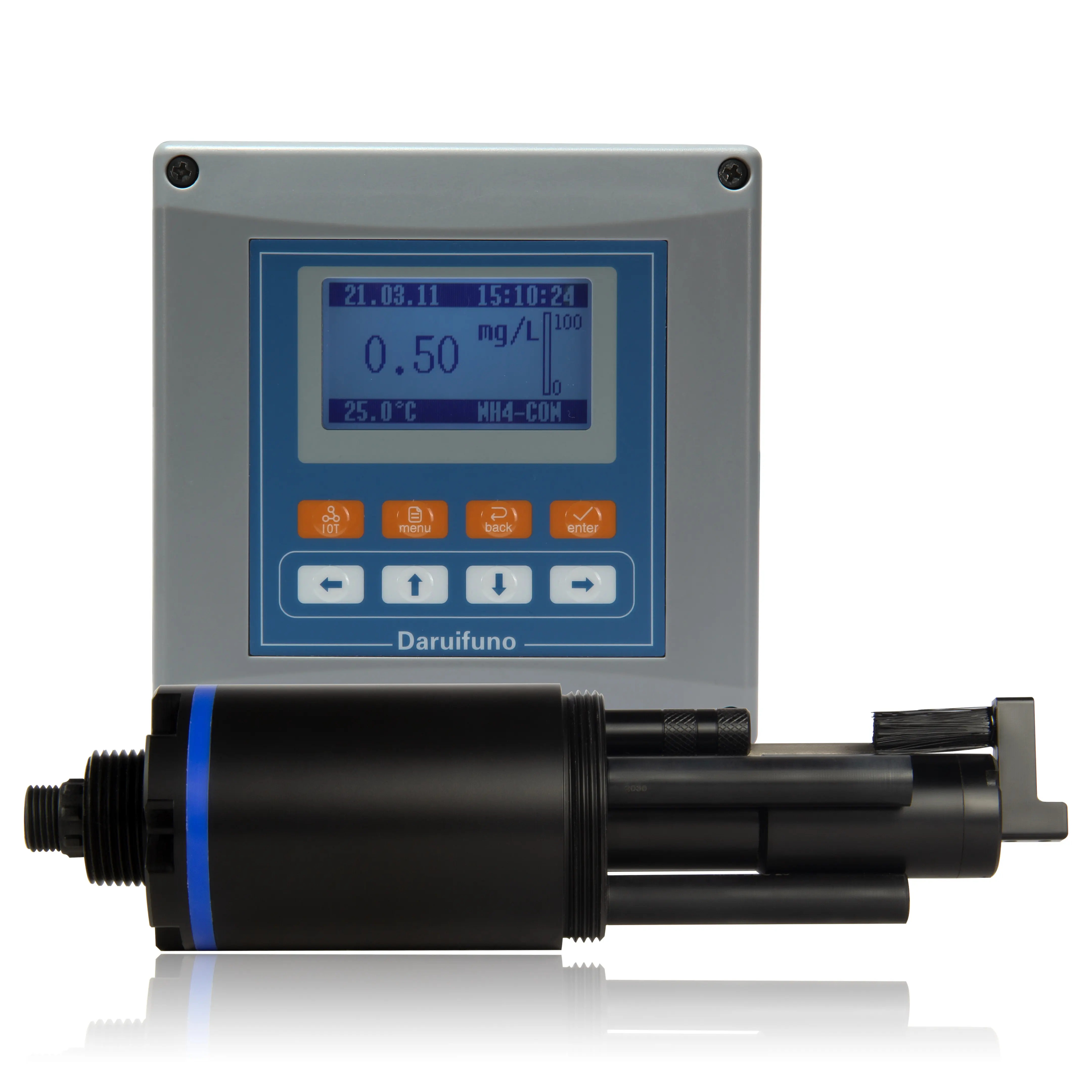 이세 온라인 디지털 100ppm 암모니아 질소 센서 폭기 탱크