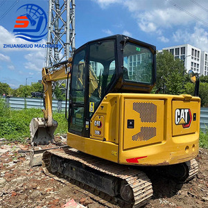 Excavadora Hidráulica Usada Caterpillar CAT 306 de 6 Toneladas, Miniexcavadora de Segunda Mano CAT 306 E con Pintura Original y Bien Mantenida - Product Image 3