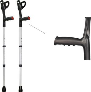 Y tế nhôm người già Walker Nạng khung người lớn phục hồi chức năng đi bộ mía dính cho người khuyết tật - Product Image 5