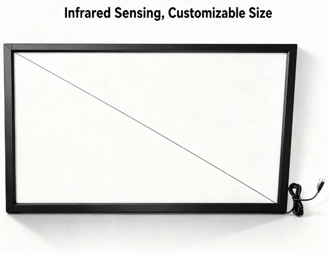 24 Inch Education Specific Infrared Touch Frame Ten Point Precise Touch USB Electronic Whiteboard Teaching Interactive Large