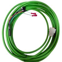 Kabel Encoder Motor Servo Fanuc LX660-4077-T296, Kabel Twisted Pair Terproteksi Anti-interferensi, Isolasi PVC, Konduktor Tembaga