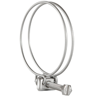 Collier de serrage double fil de taille standard, durable, pour équipement agricole