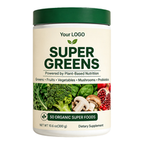 Mélange de légumes en poudre Super Greens personnalisé : Brocoli, épinards, chou frisé, betterave pour femmes – Soin de la santé, approvisionnement en vrac