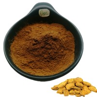 Poudre d'extrait de racine de rhubarbe à base de plantes 98% Emodine Prix Poudre naturelle d'anthraquinones de rhubarbe Rhéin Chrysophanol 1% 5% 10%