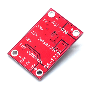 CA-1239 einstellbare Spannungs reduzierung Modul 5-15V Eingang 1,25 V 1,5 V 1,8 V 2,5 V 3,3 V 5V Ausgang - Product Image 2
