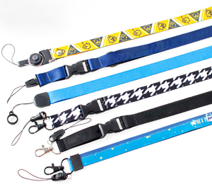 Cordón para Cartucho Personalizado con Marca y Diseño, con Gancho y Anillo de Silicona, Impresión de Serigrafía en Poliéster Ecológico - Product Image 3