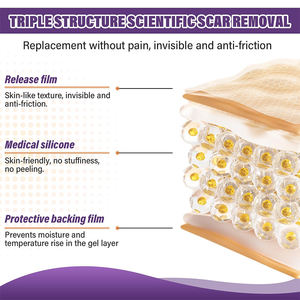 แผ่นแปะแผลซิลิโคนแบบมีกาวในตัวสำหรับจัดการรอยแผลเป็น - Product Image 4