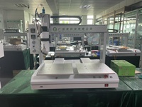 Robot de distribution automatique à double plateforme haute efficacité pour colle UV, colle anaérobie, colle à application directe sur moule