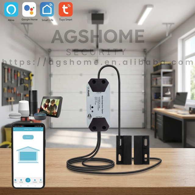 SMART GARAGE DOOR CONTROLLER DC9V-24V/ AC100-240V OPTION UPGRADE YOUR GARAGE in MINUTES APP REMOTE CONTROL
