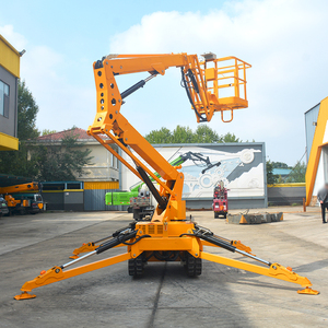 Plateforme de travail aérienne araignée 12-18m à nivellement automatique sur chenilles, vente directe usine, pour la construction et l'entretien - Product Image 1