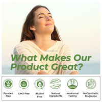 Huiles essentielles bio vegan en roll-on pour le corps, prix d'usine, Happy Focus Breath, aromathérapie, relaxation, soulagement du stress, parfum