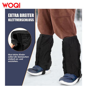 Polainas para nieve WOQI, impermeables y resistentes a la abrasión, para senderismo, montañismo, protección para pantorrillas de adultos. - Product Image 3