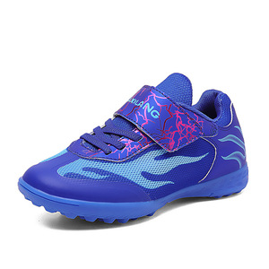Nuevas zapatillas de fútbol con tacos transpirables y cómodas para niños y niñas, calzado deportivo informal para competición. - Product Image 1