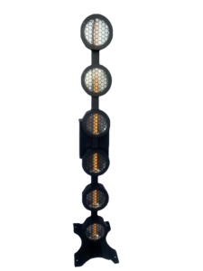 Barre de lumière LED professionnelle ronde 6*60W, <span class=keywords><strong>effet</strong></span> pixel vintage, stroboscope LED, DMX, pour scène, mariage, fête, discothèque, avec support - Product Image 2