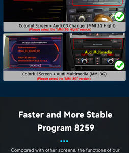 10.25 "autoradio Android 14 Xe màn hình cho <span class=keywords><strong>Audi</strong></span> <span class=keywords><strong>Q7</strong></span> 4L 2005-2015 đa phương tiện không dây Carplay stereo <span class=keywords><strong>GPS</strong></span> <span class=keywords><strong>Navigation</strong></span> 4 gam âm thanh DSP - Product Image 3