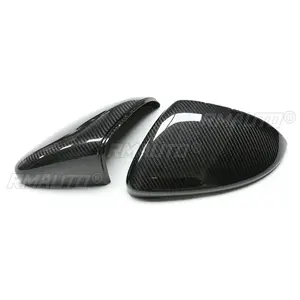 Coques de rétroviseurs latéraux en fibre de carbone sèche pour Volkswagen VW Golf 7 MK7 R-Line GTI 2014-2019 - Product Image 4