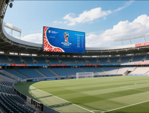 Ngoài trời không thấm nước P3.91-P10 LED quảng cáo sàn Màn hình sân bóng đá chu vi hàng rào Màn hình LED cho sân bay video tường - Product Image 2