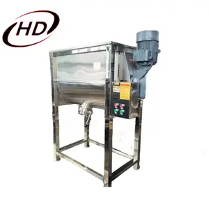 Batidora de cinta industrial para alimentos químicos 100l 200l 500l 1000l mezclador horizontal de gránulos de polvo seco de harina