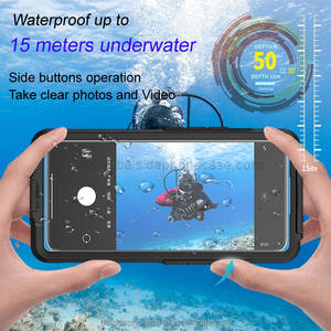 IP68 profesional Universal Snorkeling funda de teléfono subacuática buceo Video foto cordón para VIVO IQOO funda de teléfono móvil impermeable - Product Image 2