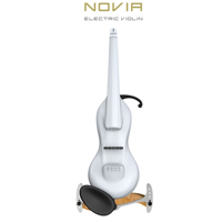 Performance professionnelle YOOLIM NOVIA 4/4 Violon électrique Violons en fibre de carbone Violon blanc sans tête