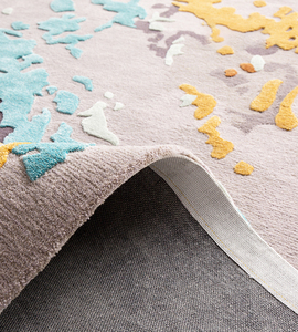 Mới nhất thảm chất lượng cao tùy chỉnh tinh tế phòng khách hiện đại phòng ngủ thảm handmade Tay Chần sợi vòng thảm thảm - Product Image 4