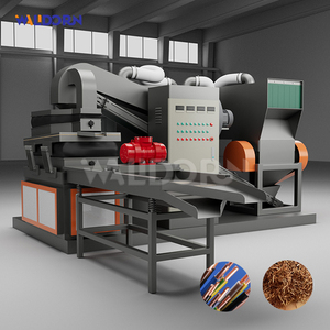 Trituradora del metal de la máquina de reciclaje del alambre de cobre del desecho del mejor servicio de buena calidad con alta capacidad de trabajo - Product Image 2