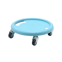Disque coulissant multifonctionnel à quatre roues Silencieux Exercice abdominal Disque de poulie universel Roue de fitness pour l'exercice des muscles abdominaux