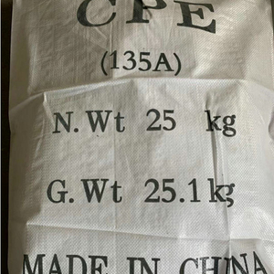 สารเคมี สารเติมแต่งพีวีซี โพลีเอทิลีนคลอไรด์ เรซิน CPE 135A สำหรับผลิตภัณฑ์พลาสติกพีวีซี ท่อ และโปรไฟล์ - Product Image 2