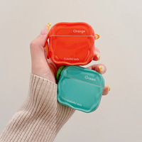 Étui pour écouteurs de 4e génération, couleur unie simple, avec revêtement en silicone souple, modèle Pro2, écouteurs sans fil