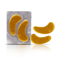 Masque pour les yeux en hydrogel de collagène OEM avec acide hyaluronique, patchs anti-âge pour les cernes et les poches sous les yeux
