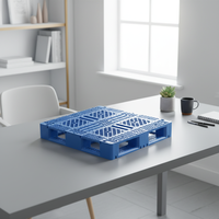 Palette en plastique robuste 1400x1100mm pour utilisation en entrepôt et transport sur rayonnages