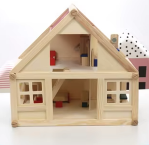 บ้าน<span class=keywords><strong>ไม้</strong></span>เด็กเล่น DIY บ้านตุ๊กตา<span class=keywords><strong>สอง</strong></span><span class=keywords><strong>ชั้น</strong></span>ขนาดเล็ก พร้อมชุดเฟอร์นิเจอร์จิ๋ว - Product Image 5