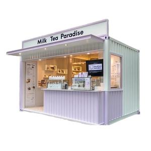 Promo! Kontainer Toko Pop Up 10FT 20FT, Kedai Kopi, Toko Kelontong, Kios, Stan, Rumah Kontainer Baja Modern - Product Image 2