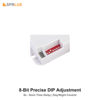 Capteurs de mouvement et de position PIR SP-S36 avec détection de 8 m, 220-240 VAC pour le contrôle des lampes, interrupteur automatique marche/arrêt basé sur le mouvement humain