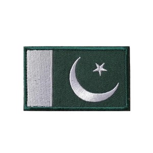 OEM Custom Embroidered Flower & Flag Patches Eco-Friendly Nonwoven Felt Sew-On Hook and Loop Patches for Backpacks Jackets - Product Image 5