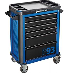 STAHLWILLE-Chariot d'atelier 81200156 avec 6 tiroirs, bleu-EAN 4018754333097 ROLLING WORKSHOPS ROLLER CABINETS - Product Image 2