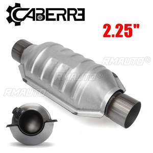 Convertidor Catalítico Universal de 400 Celdas para Soldar, Entrada/Salida de 2.25 Pulgadas, 13 Pulgadas de Longitud, Acero Inoxidable, Alto Flujo y Rendimiento - Product Image 2